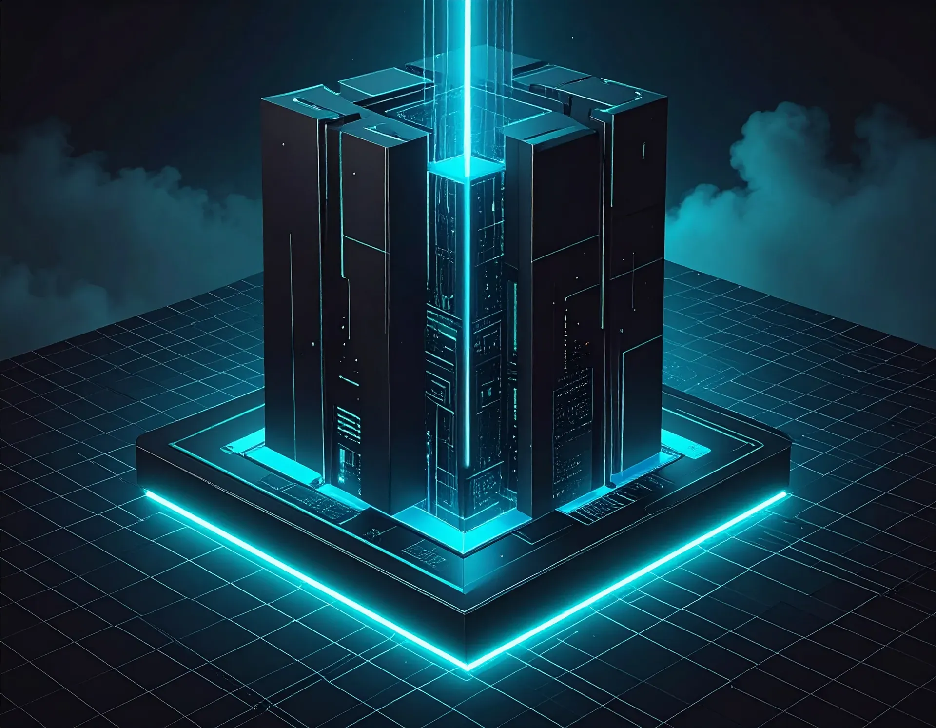 Structure digitale monolithique bixent