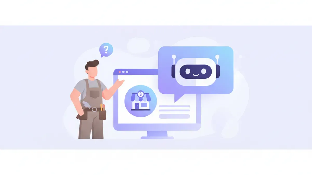 Artisan qui decouvre sur son telephone si ChatGPT recommande son entreprise